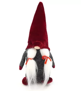 Skrzat Krasnal Gnom Dziewczynka Dekoracja Ozdoba 21Cm - Ozdoby bożonarodzeniowe - miniaturka - grafika 1