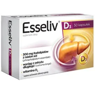Witaminy i minerały - Aflofarm Farmacja Polska Spółka z o.o. Esseliv D3, suplement diety, 50 kapsułek ||  od 199zł! Farmacja Polska Spółka z o.o. - miniaturka - grafika 1
