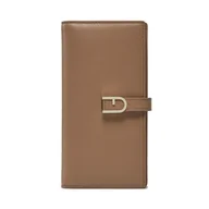 Portfele - Duży Portfel Damski Furla Flow Continental Bifold WP00402-BX2045-1257S-1007 Beżowy - miniaturka - grafika 1
