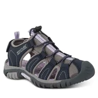 Buty trekkingowe dziecięce - Sandały Regatta Westshore Jnr RKF600 Granatowy - miniaturka - grafika 1