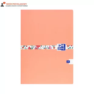 Oxford Zeszyt A4/60K kratka Floral mix (5szt) - Zeszyty szkolne - miniaturka - grafika 2
