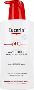 Eucerin Eucerin pH5 Washlotion - balsam do mycia twarzy i ciała 400ml 400 ml - Balsamy i kremy do ciała - miniaturka - grafika 1