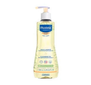 Mustela LABORATOIRES EXPANSCIENCE olejek myjący do skóry suchej 500 ml - Balsamy i oliwki dla dzieci - miniaturka - grafika 1