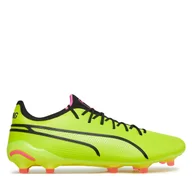 Piłka nożna - Buty do piłki nożnej Puma King Ultimate Fg/Ag 107563 06 Zielony - miniaturka - grafika 1