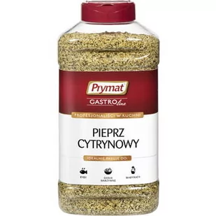 GastroLine PIEPRZ CYTRYNOWY 900G PET GASTROLINE Zakupy dla domu i biura! 26408922 - Przyprawy i zioła sypkie - miniaturka - grafika 1