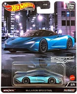 Samochody i pojazdy dla dzieci - HOT WHEELS PREMIUM CAR CULTURE MCLAREN SPEEDTAIL HCJ92 - miniaturka - grafika 1