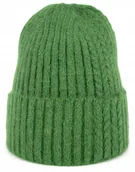 Czapki damskie - Angorowa ciepła wywijana czapka beanie unisex Soft moments cz23214-5 - miniaturka - grafika 1