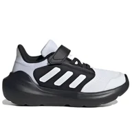 Buty dla dziewczynek - Buty dziecięce adidas Sportswear Tensaur Run 2.0 JR6070 - biało-czarne - miniaturka - grafika 1
