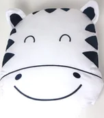 Kołdry i poduszki dla dzieci - Poduszka pluszowa przytulanka Safari Zebra - miniaturka - grafika 1