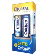 Witaminy i minerały - Zdrovit Litorsal Senior+ 24tabl.mus. + Calcium, 20tabl.mus. - miniaturka - grafika 1