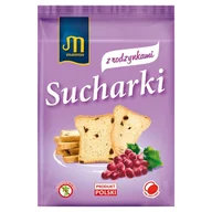 Pieczywo chrupkie - Mamut Sucharki z rodzynkami 235 g - miniaturka - grafika 1