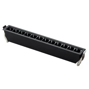 Listwa podtynkowa LED DPM STLSL-12W-B Czarny - Lampy pozostałe - miniaturka - grafika 1