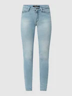 Spodnie damskie - Jeansy o kroju skinny fit z dodatkiem streczu model ‘New Luz’ - miniaturka - grafika 1