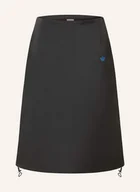 Spódnice - Adidas Spódnica Wb W Satin Z Lampasami schwarz - miniaturka - grafika 1