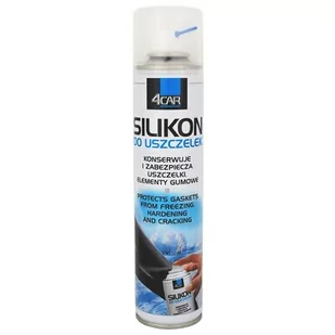 Silikon do uszczelek w sprayu 300 ml 4CAR - Chemia warsztatowa - miniaturka - grafika 1