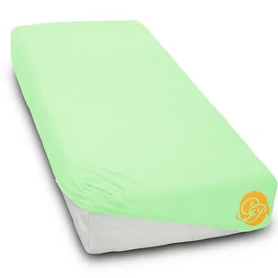 Prześcieradło Bawełniane Jersey 160X200Cm Jasny Zielony - Prześcieradła Prześcieradło Bawełniane Jersey 160X200Cm Jasny Zielony - Prześcieradła - miniaturka - grafika 1