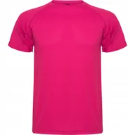 Koszulki męskie - Koszulka Sportowa Męska T-shirt CONTROL DRY ROLY 0425 RÓŻ ROSETTE L - miniaturka - grafika 1