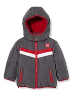 Kurtki i płaszcze dla chłopców - Blue Seven Chłopięca kurtka z kapturem Anorak, 984 Dk szary Orig, 4 Lata - miniaturka - grafika 1