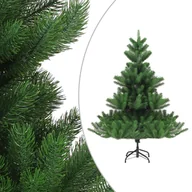 Choinki - vidaXL vidaXL Sztuczna jodła kaukaska, zielona, 210 cm - miniaturka - grafika 1