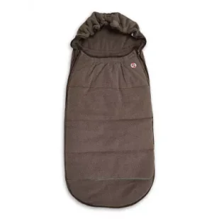 Lodger Śpiworek do wózka polarowy zimowy brązowy Teddy Fleece Buffalo - Akcesoria do wózków - miniaturka - grafika 1