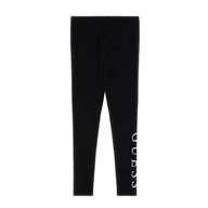 Legginsy - Dziecięce Legginsy GUESS LEGGINGS J93B11K82K0-JBLK – Czarny - miniaturka - grafika 1