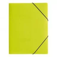 Teczki i skoroszyty - Pagna Teczka na gumkę A3, PP półprzezroczysty Zielony w odcieniu liści lipy Trend P2163817 - miniaturka - grafika 1