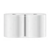 Ręczniki papierowe - CZYŚCIWO - celuloza 2x200m, bezpyłowe, ręcznik papierowy - DUŻE LISTKI 27x24 cm - miniaturka - grafika 1