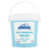 Szybkie dania obiadowe - Serek śmietankowy Mleczarnia 1 kg - miniaturka - grafika 1