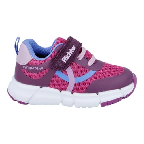 Richter Buty dziecięce dla dziewczynek Wallaby 2.0 Sneaker, Lady/Berry/Delft/Mau, 22 EU, Lady Berry Delft Mau, 22 EU