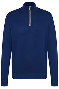 Bugatti Sweter męski, Dunkelblau, 4XL - Swetry męskie - miniaturka - grafika 1