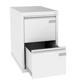 Meble i wyposażenie gabinetów medycznych - Metalowa nadstawka na szafki kartotekowe NSZK 101 - miniaturka - grafika 1