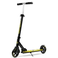 Hulajnogi - Hulajnoga składana aluminiowa SMJ sport NL-500-145 żółto-czarna - miniaturka - grafika 1