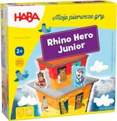 Gry planszowe - Moje pierwsze gry - Rhino Hero Junior - Haba - miniaturka - grafika 1