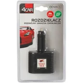 Ładowarki samochodowe - Dwójnik 12 / 24 V 4Car - miniaturka - grafika 1