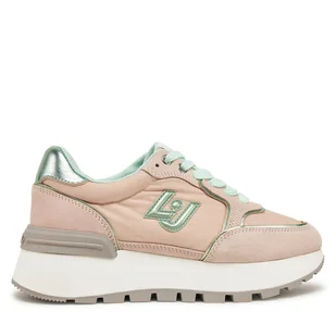 Sneakersy Liu Jo Amazing 25 BA5049 PX003 Różowy - Sneakersy damskie - miniaturka - grafika 1