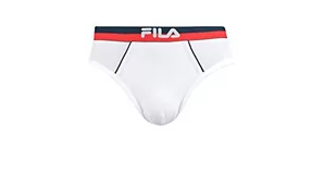 Fila Mężczyźni FU5019 Slip, białe, M - Majtki męskie - miniaturka - grafika 1