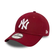 Czapki damskie - New Era New York Yankees MLB League Essential Bordowy Regulowana 9Twenty Czapka - One-Size - miniaturka - grafika 1