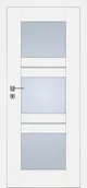 Drzwi wewnętrzne - Dre Drzwi Wewnętrzne Z Szybą Piano 4 Okleina Biała Mat - miniaturka - grafika 1