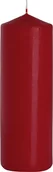 Świece - Bispol świeca walec 80/200 Burgund - miniaturka - grafika 1