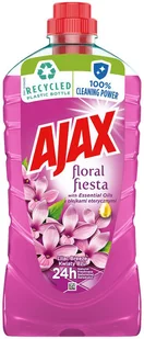 Ajax Floral Fiesta płyn inwersalny do wszystkich powierzchni 1L Kwiat Bzu 590027 - Środki do podłóg i mebli - miniaturka - grafika 4