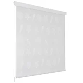 Rolety - vidaXL Roleta prysznicowa 100 x 240 cm, wzór w rozgwiazdy - miniaturka - grafika 1