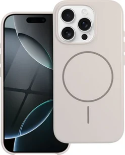 Glossy Mag Cover kompatybilny z MagSafe pasuje do IPHONE 15 biały - Etui i futerały do telefonów - miniaturka - grafika 1