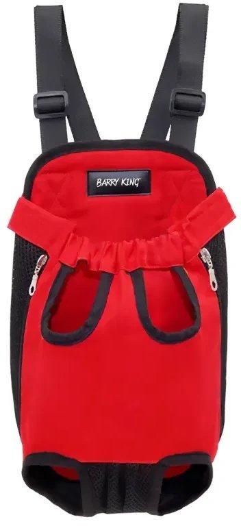 Nosid�o, dla psa, czerwone, M, ob.50cm, d�. 34cm, �apy ty�/prz�d odleg�o�� 13cm