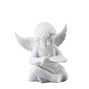 Figurka Aniołek - Malarz średni 9,8 cm - Figurki dekoracyjne - miniaturka - grafika 1