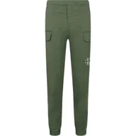 Spodnie i spodenki dla chłopców - CALVIN KLEIN JEANS Spodnie jogger | Regular Fit - miniaturka - grafika 1