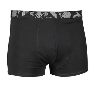 Mil-Tec Bokserki 2-pak "ShortsSkull" Czarne - L - Majtki męskie - miniaturka - grafika 1