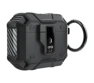 Inne akcesoria audio-wideo - Beline Click Cover AirPods 4 Czarny - miniaturka - grafika 1