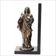 Figurki dekoracyjne - OGRANICZNIK DO KSIĄŻEK - PODPÓRKA JEZUS VERONESE WU77854A4 - miniaturka - grafika 1