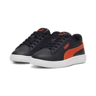 Buty dla dziewczynek - Dziecięce buty Smash 3.0 L PUMA Black Redmazing Red - miniaturka - grafika 1