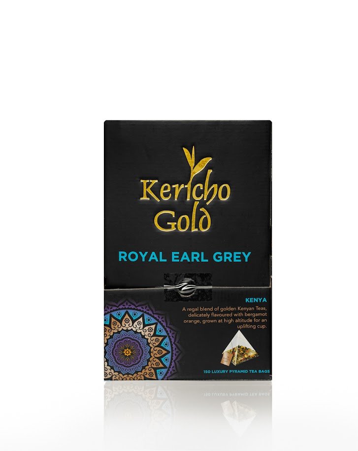 Herbata czarna Kericho Gold Royal Earl Grey 150 piramidek bergamotki HoReCa